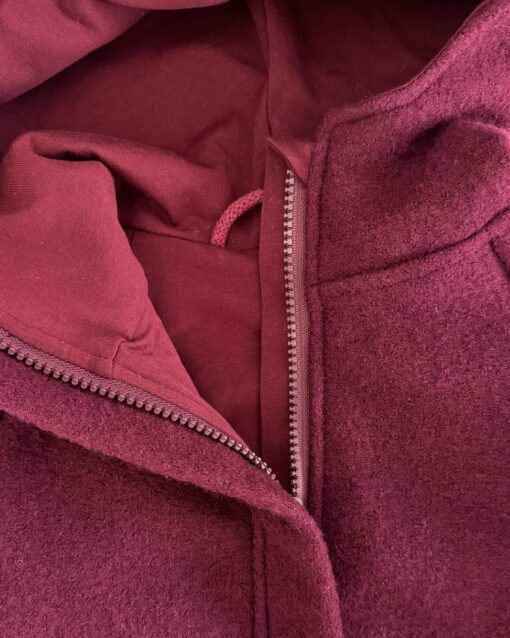 Sofortkauf: Walkjacke Beere mit Reißverschluss, Gr. 80/86 – Bild 2