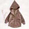 Sofortkauf: Walkjacke Schlamm mit Reißverschluss , Gr. 104/110
