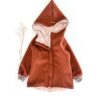 Sofortkauf: Walkjacke Rost mit Reißverschluss Gr. 110/116