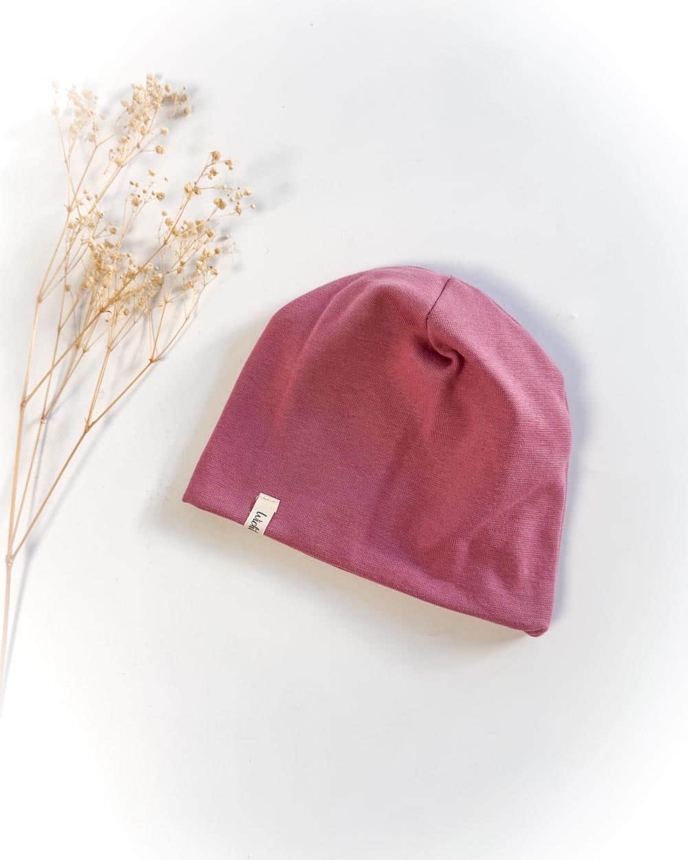 Sofortkauf: Baby-Beanie Rosa, Gr. 38-40 (ca 3-5 Monate)