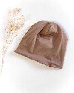 Alternative view of Sofortkauf: Wende-Beanie Schlamm/Herbstwald, Gr. 46-48 (ca 1-1,5 Jahre)