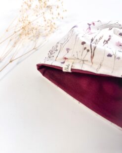 Alternative view of Sofortkauf: Wende-Beanie Beere/Norwegian Flowers, Gr. 40-42 (ca. 4-5 Monate)