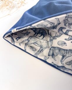 Alternative view of Sofortkauf: Wende-Beanie Rauchblau/Woodland, Gr. 50-52 (2-4 Jahre)