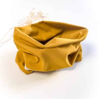 Sofortkauf: Jersey Loop/ Schlupfschal - Senfgelb, Gr. 5-12 Jahre