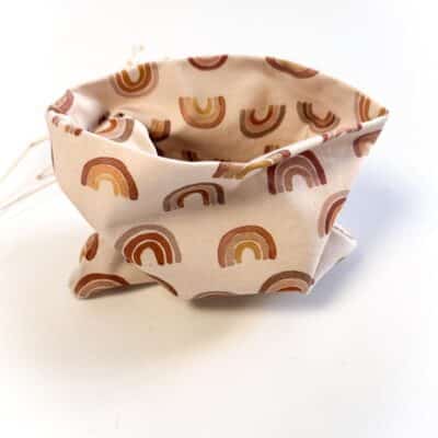 Sofortkauf: Jersey Loop/ Schlupfschal - Motiv Brownbow, Gr. 1-6 Jahre