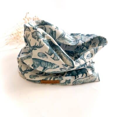 Sofortkauf: Jersey Loop/ Schlupfschal - Motiv Woodland, Gr. 1-6 Jahre