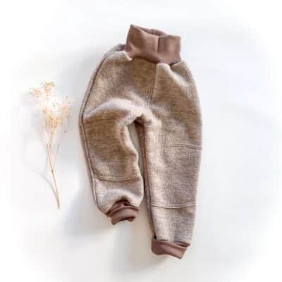 Sofortkauf: Walkhose in Sand Meliert mit Po- und Knie Verstärkung in Sand Meliert, Gr. 104/110