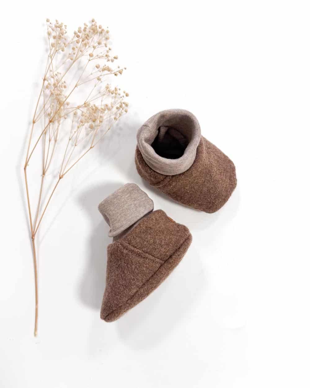 Sofortkauf: Merinowalk Schuhe in Hazel mit Wolljersey gefüttert, Gr. 18-19 – Bild 5