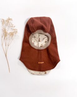 Sofortkauf: Wollwalk Schlupfmütze in Merino Umbra/Fuchsliebe, Gr. 54-56