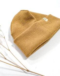 Alternative view of Sofortkauf: Merinowoll-Beanie für Kinder und Babys in Senf