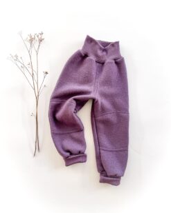 Sofortkauf: Walkhose in Lila mit Po- und Knie Verstärkung in Lila, Gr. 104/110