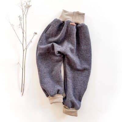 Sofortkauf: Merino Walkhose in Graphit, Gr. 98/104
