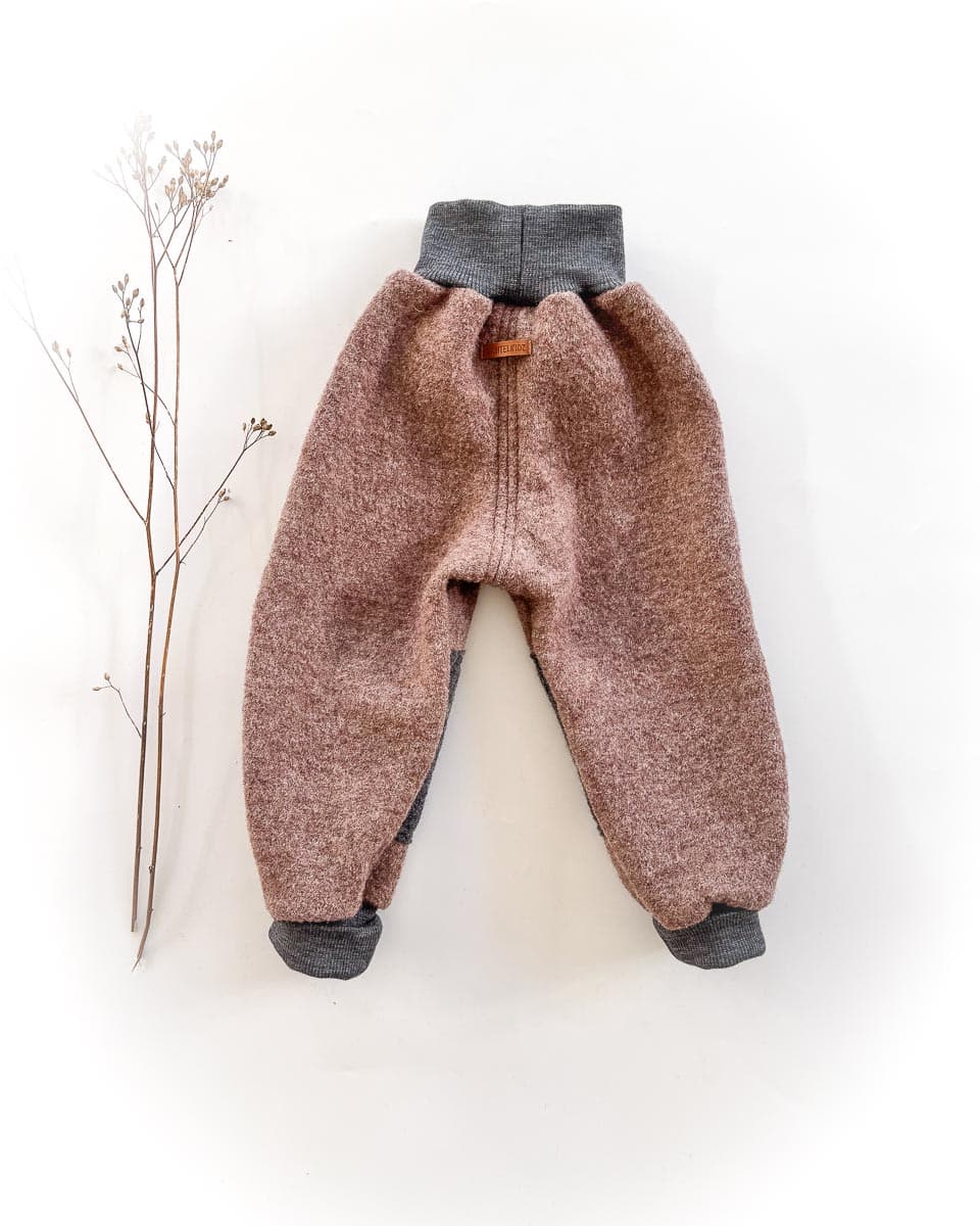 Sofortkauf: Walkhose in Schlamm mit Knie Verstärkung in Anthrazit, Gr. 86/92 – Bild 3