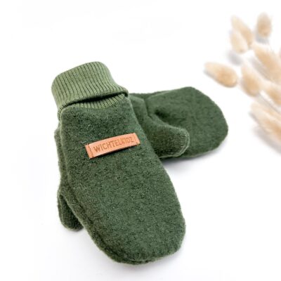 Sofortkauf: Wollwalk Handschuhe in Tanne Gr. 1-2 Jahre