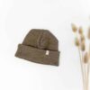 Sofortkauf: Merinowoll-Beanie für Kinder und Babys in Schlamm