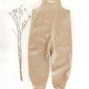 Sofortkauf: Leinen Jumper/ Romper in Sand, Gr. 98/104