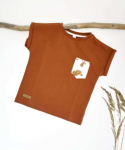 kinder baby t-shirt aus jersey handgemacht