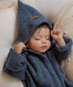 Baby Bio Merino Overall aus 100% Merino Wollfleece