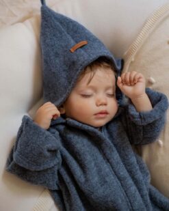 Baby Bio Merino Overall aus 100% Merino Wollfleece