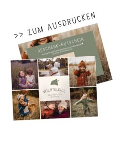 Wichtelkidz Geschenk Gutschein Coupon digital per Email zum selbst Ausdrucken
