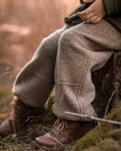 Walkhose Kinder Wollwalk outdoor Hose Kniebelege