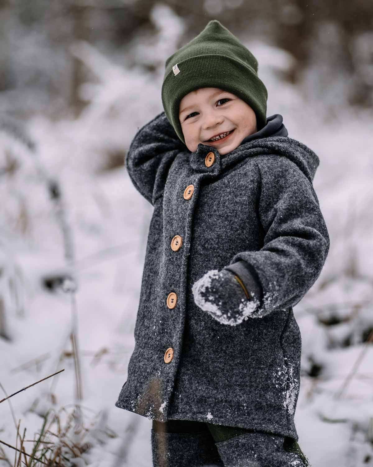 Einschlagdecke Winter Außen Wollwalk, Innen Jersey Für