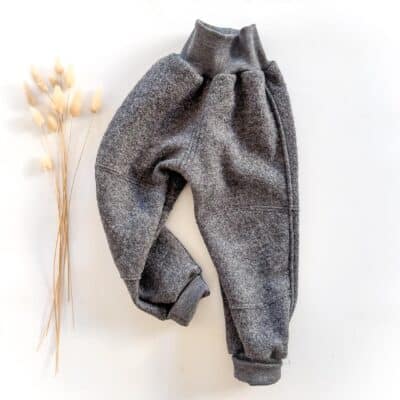 Sofortkauf: Walkhose in Anthrazit mit Po- und Knie Verstärkung in Anthrazit, Gr. 104/110