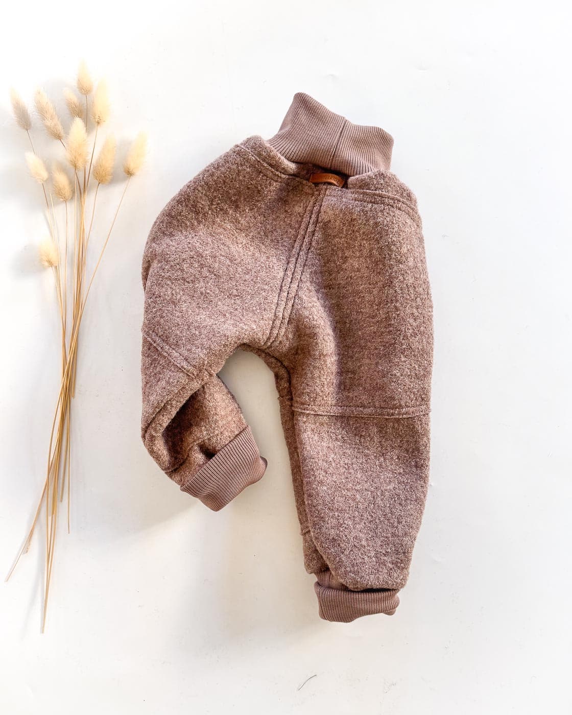 Sofortkauf: Walkhose in Schlamm mit Po- und Knie Verstärkung in Schlamm, Gr. 80/86