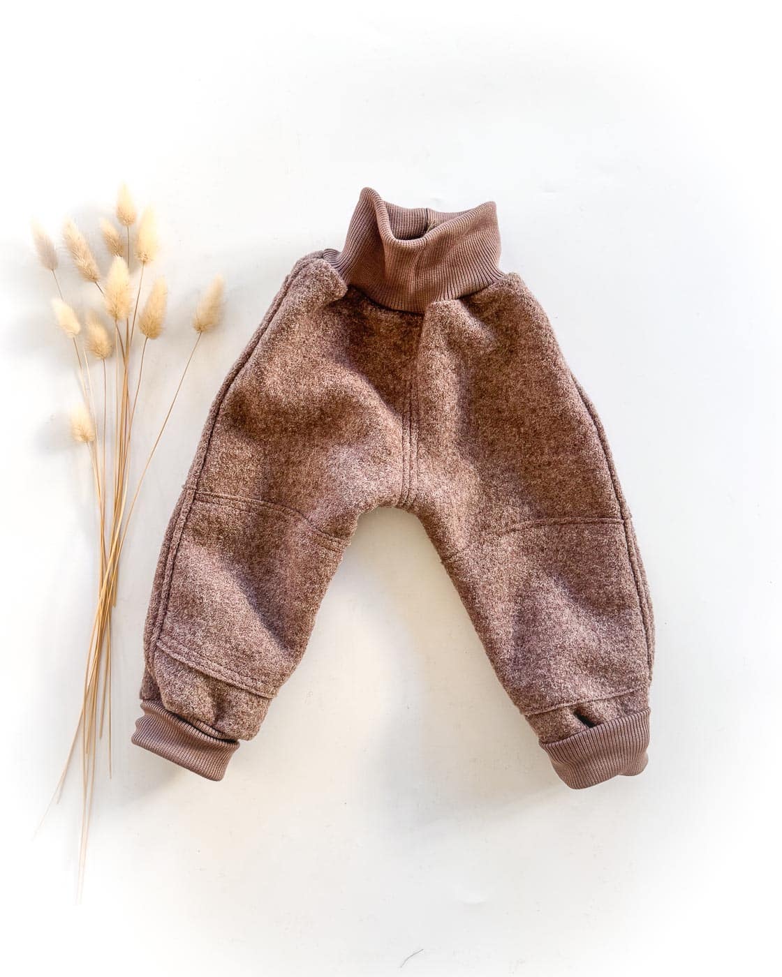 Sofortkauf: Walkhose in Schlamm mit Po- und Knie Verstärkung in Schlamm, Gr. 80/86 – Bild 2