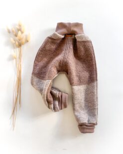 Alternative view of Sofortkauf: Walkhose in Sand Meliert mit Po- und Knie Verstärkung in Schlamm, Gr. 92/98