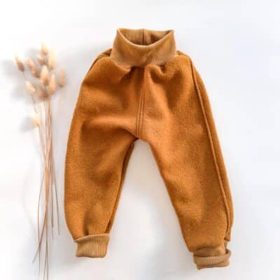 Sofortkauf: Walkhose in Senf, Gr. 92/98