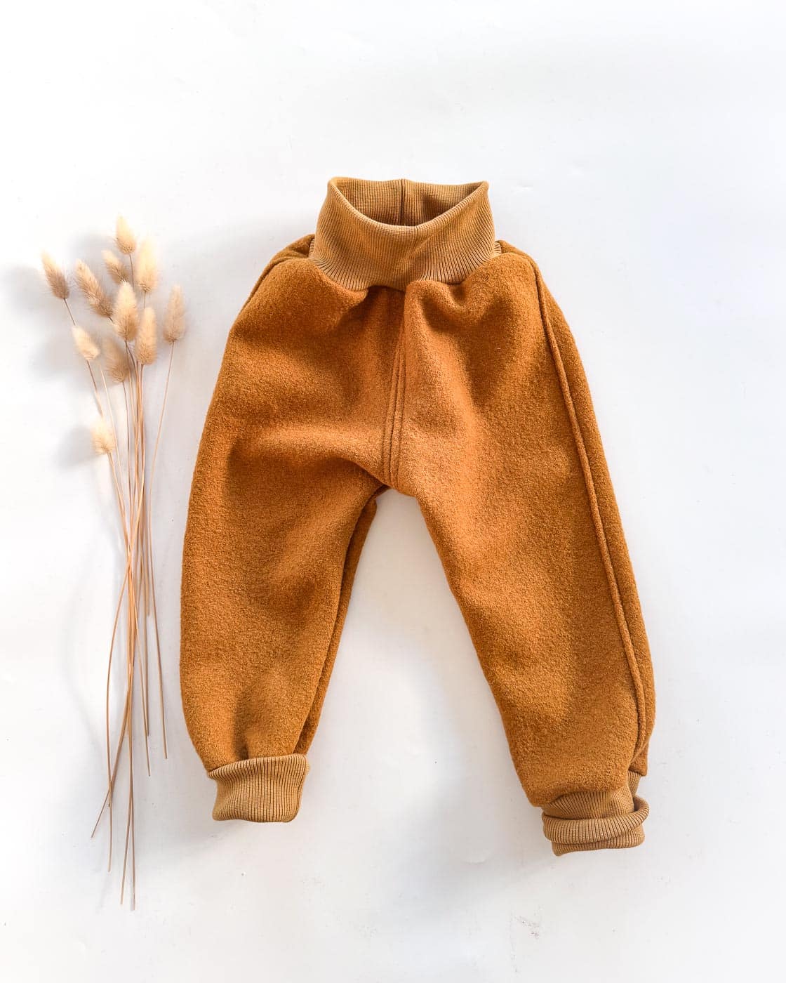 Sofortkauf: Walkhose in Senf, Gr. 92/98