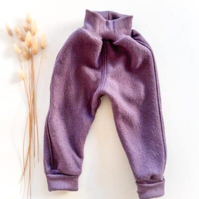 Sofortkauf: Walkhose in Lila, Gr. 104/110