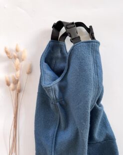 Alternative view of Sofortkauf: Walk-Latzhose Rauchblau mit Knie und Po-Verstärkung, 104/110